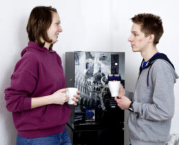 Gespräch mit Kaffee Gespräch mit Kaffee
